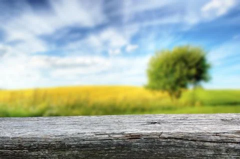 Empty table Stock Photos