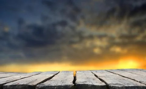 Empty table Stock Photos