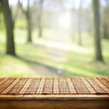 Empty table Stock Photos