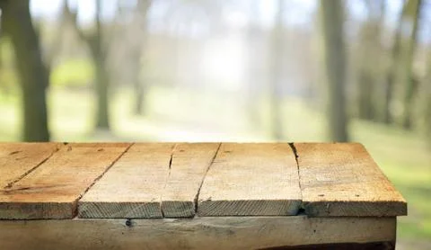 Empty table Stock Photos