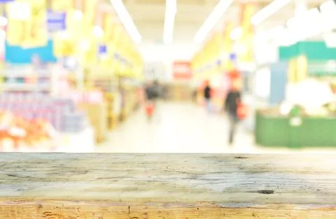 Empty table Stock Photos