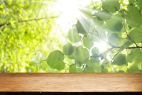 Empty table Stock Photos
