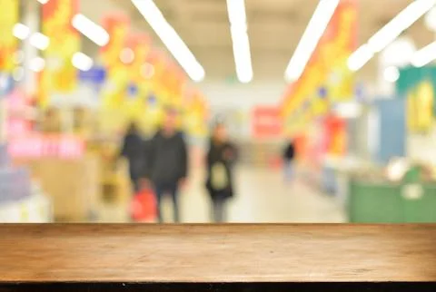 Empty table Stock Photos
