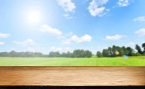 Empty table Stock Photos