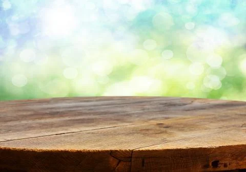 Empty table Stock Photos