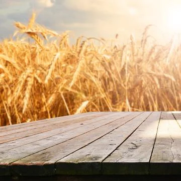 Empty table Stock Photos