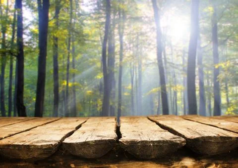 Empty table Stock Photos