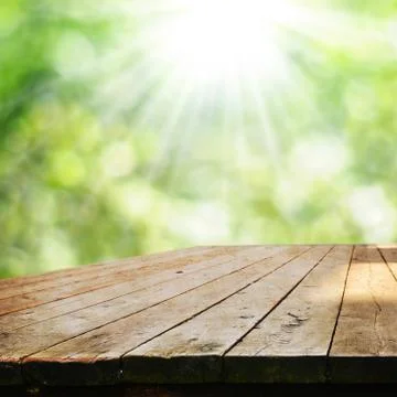 Empty table Stock Photos