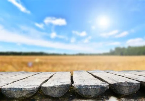 Empty table Stock Photos