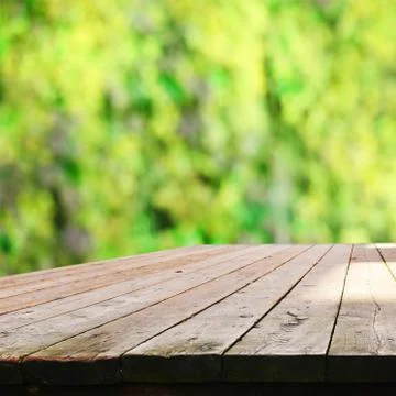 Empty table Stock Photos