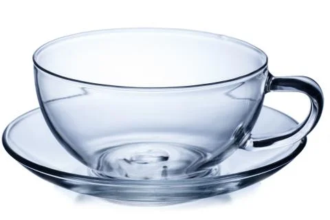 Empty tea cup Stock Photos