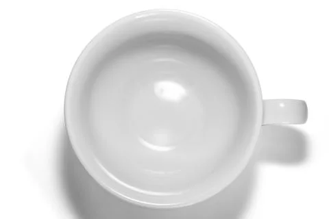 An empty tea cup Stock Photos