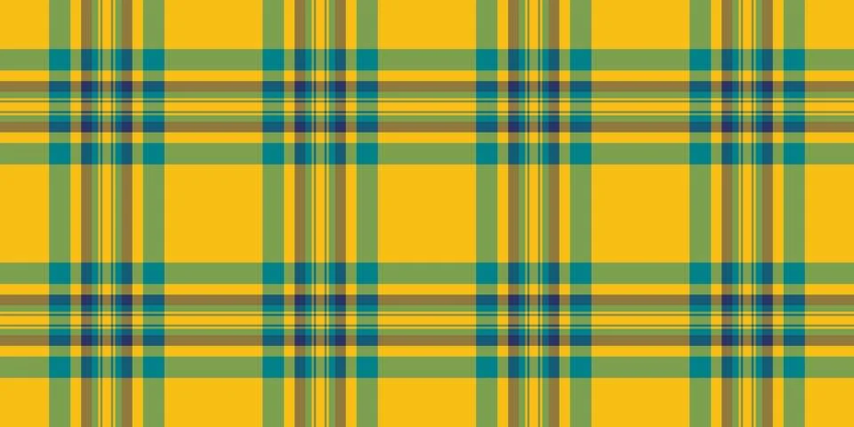 Empty textile seamless pattern, japan tartan vector texture. Day fabric pla.. Stock Illustration