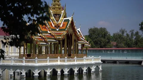 Empty Thai Pagoda 스톡 동영상 262863004