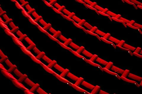 Empty theater chairs Stock Photos