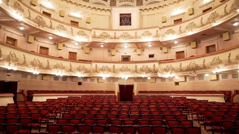 Empty theater seats Stock-Footage 85434615