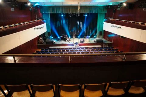 Empty theatre Foto stock