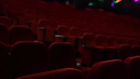 Empty theatre without audience. Stock Footage 256993026