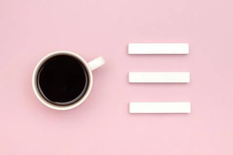 Empty three blank wooden cubes calendar Mock up tamplate for your calendar da Stock Photos