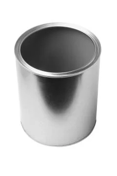 Empty tin can Stock Photos