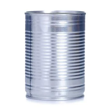 Empty tin can Stock Photos