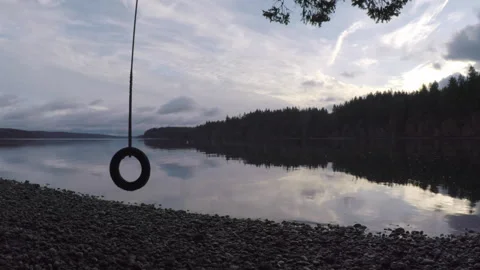 Empty Tire Swing 動画素材 157008643