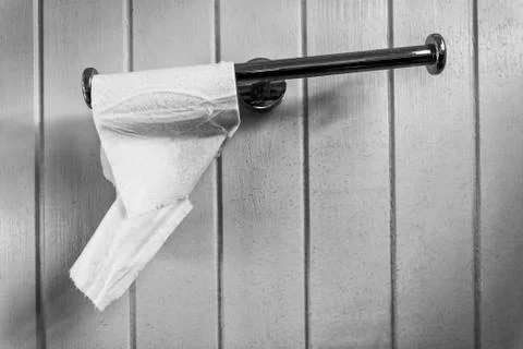 Empty toilet roll Stock Photos