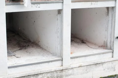 Empty tombs Stock Photos