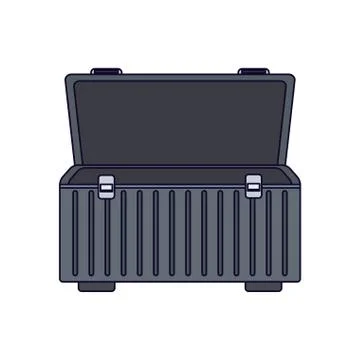 Empty tools box icon Stock Illustration