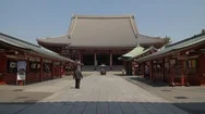 Empty Tourism Spot In Tokyo In Mid April--12 Stock Footage