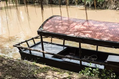Empty Tourist Boat Stock Photos