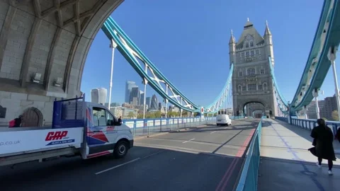 EMPTY TOWER BRIDGE 库存影片 205200323
