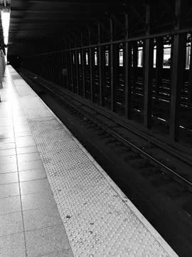 Empty Track Foto stock