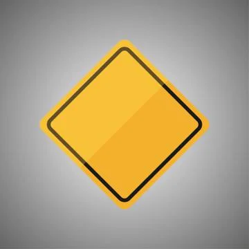 Empty traffic signs Stock Illustration