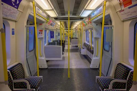Empty Train Stock Photos