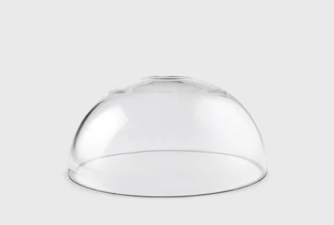 Empty transparent glass dome Stock Photos