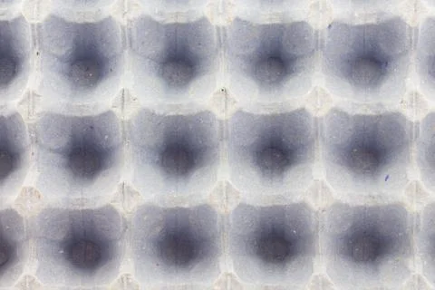 Empty tray for eggs Stock Photos