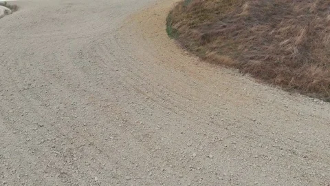 Empty Tuscan fields Stock Footage 114769392