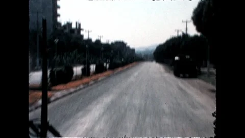 Empty Urban Road Stock Footage 277585182