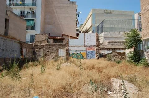 Empty urban space Stock-Fotos