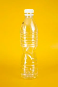 Empty used plastic bottle Stock Photos