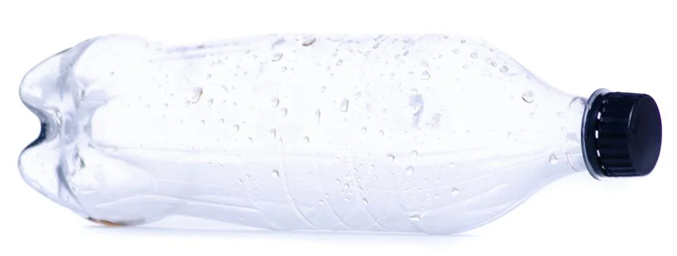 Empty used plastic bottle Stock Photos