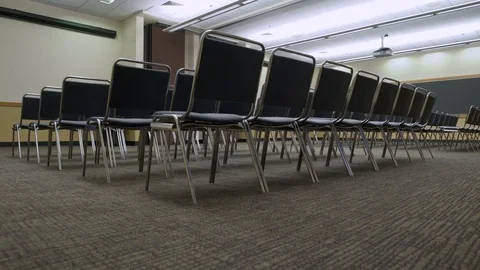 An empty venue at a convention center 動画素材 77081431