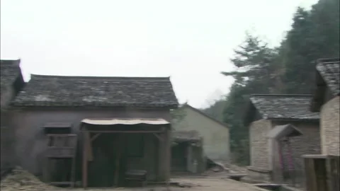 Empty village Stock Footage 235267400