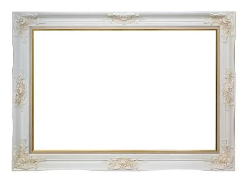 Empty vintage frame Stock Photos