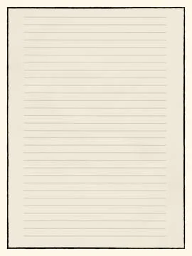 Empty vintage notebook paper background. Stock Photos