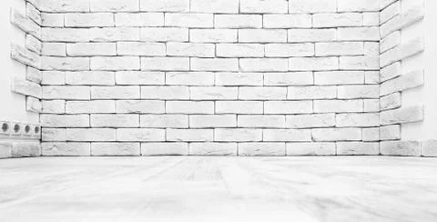 Empty vintage room Stock Photos