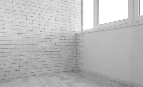 Empty vintage room Stock-Fotos