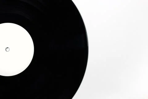 Empty Vinyl Record Stock Photos