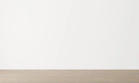 Empty wall in modern interior Illustrazione stock